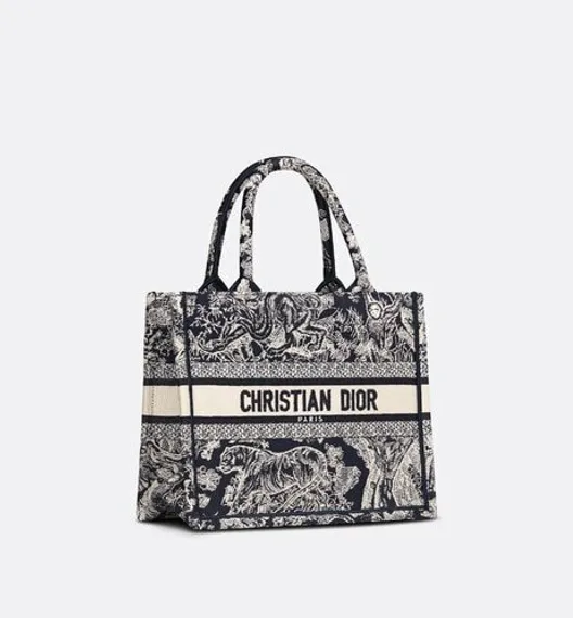 Сумка женская Dior Book Tote, модель маленького формата синий