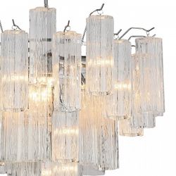 Люстра на штанге ILLUMICO  IL0179-8C-39 CR CL