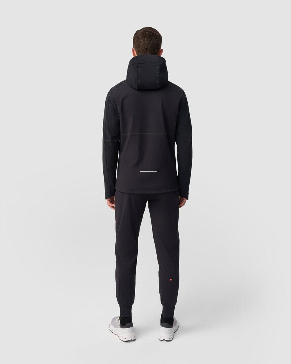 Зимняя беговая куртка GRI Темп 5.0 мужская чёрная