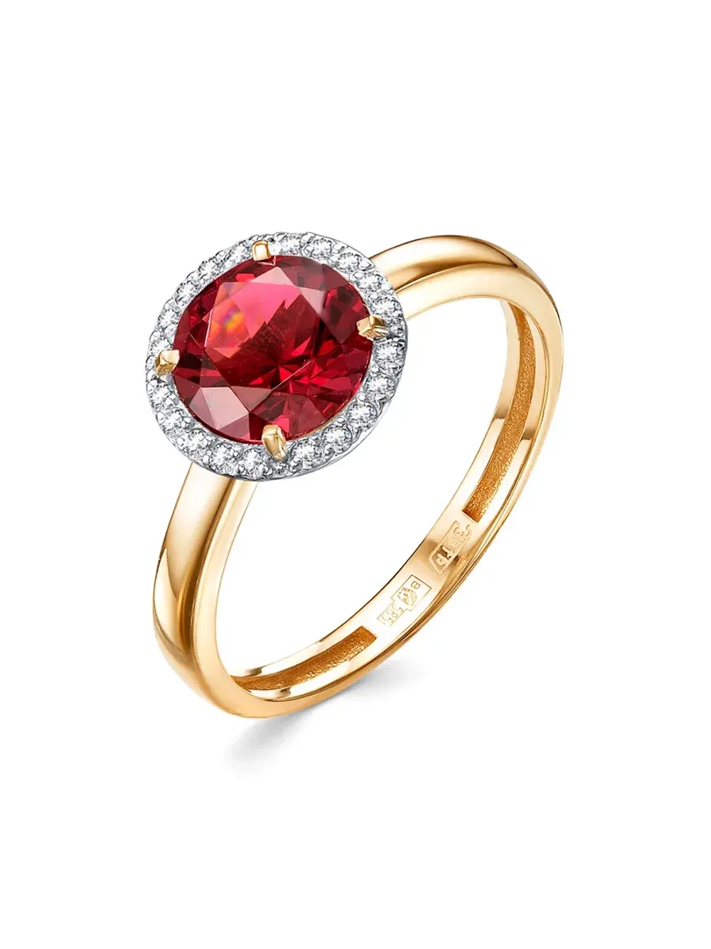 Золотое кольцо 585 пробы