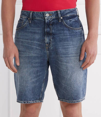 Джинсовые шорты RODEO GUESS - голубой(M4GD27 D5AY1)