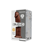 Коричневый фаллоимитатор SILEXD Model 2 - 19 см.