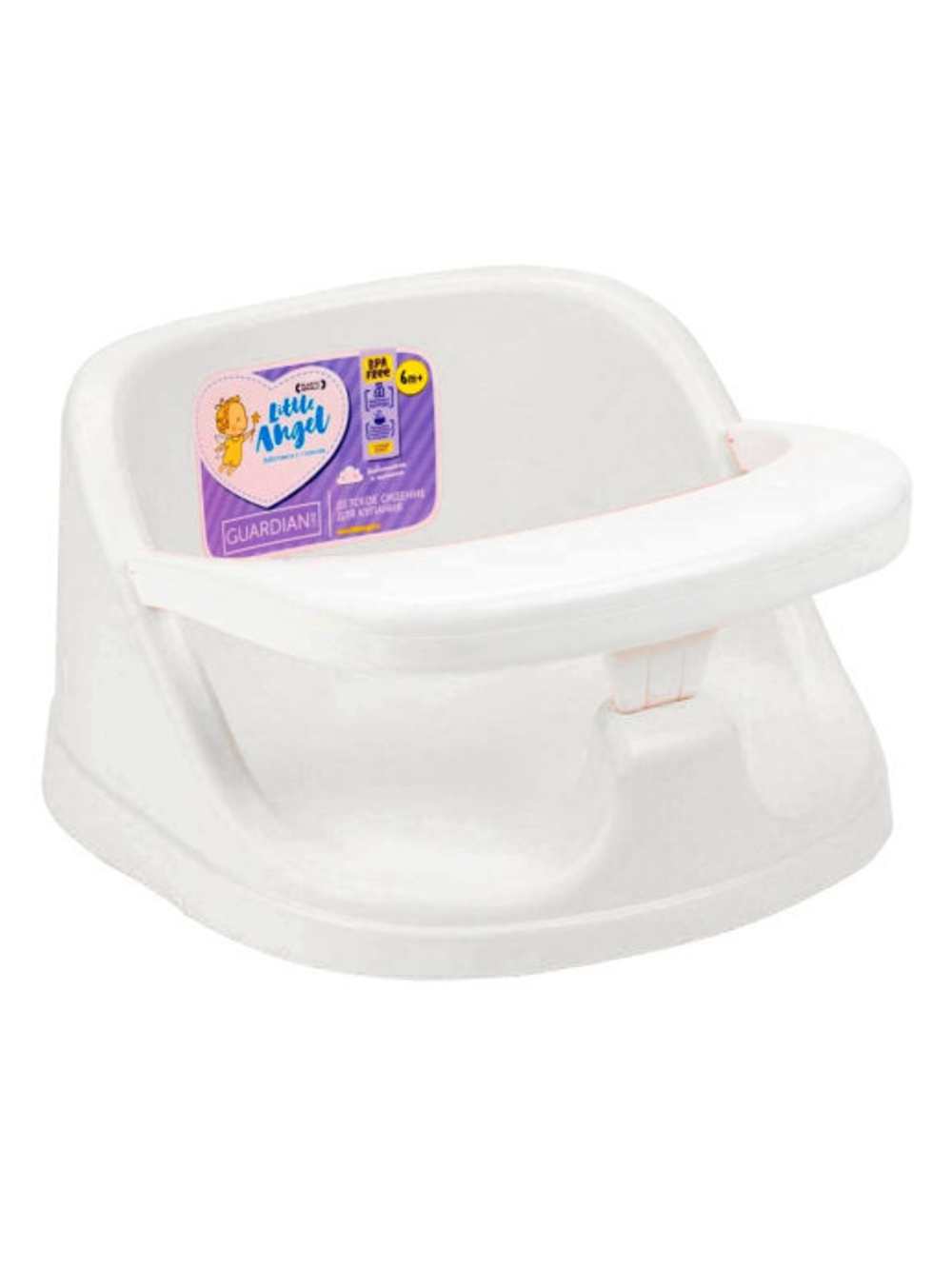 Сиденье для купания "Kinder" 360*315*185 белый 221501329/01