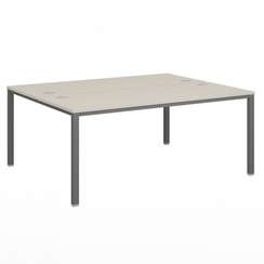 Стол-тандем 1800х1432х750 для 2 рабочих мест на металлокаркасе Lite VL-43