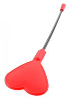 Стек с красным силиконовым сердечком на кончике Silicone Heart Red