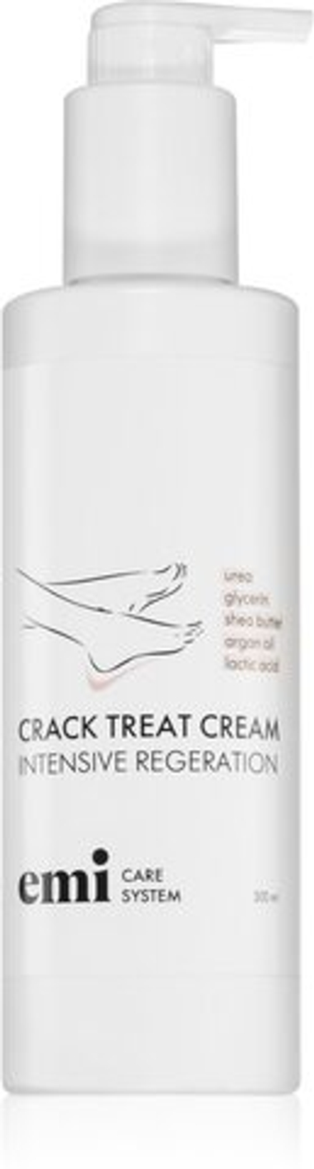 emi Care System Crack Treat Cream - легкий регенерирующий крем от трещин на ногах /   300  ml  / GTIN 8594200805784