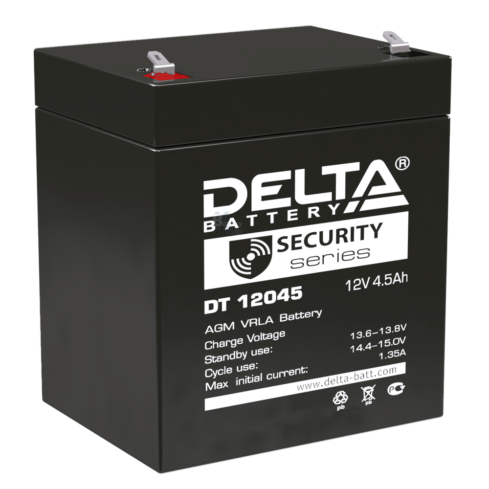 Аккумулятор Delta DT 12045 (AGM)