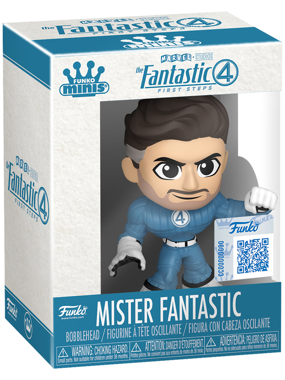 Фигурка Funko Minis Bobble Marvel Fantastic Four FF 1 штука в ассортименте (из 4) (Exc) 87218