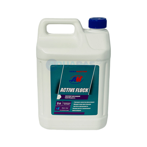 Коагулянт шок для бассейна ACTIVE FLOCK жидкий 5 л