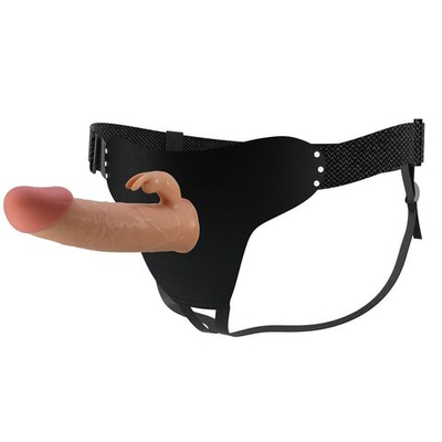 Телесный мужской страпон Mavis (Цвет: телесный)