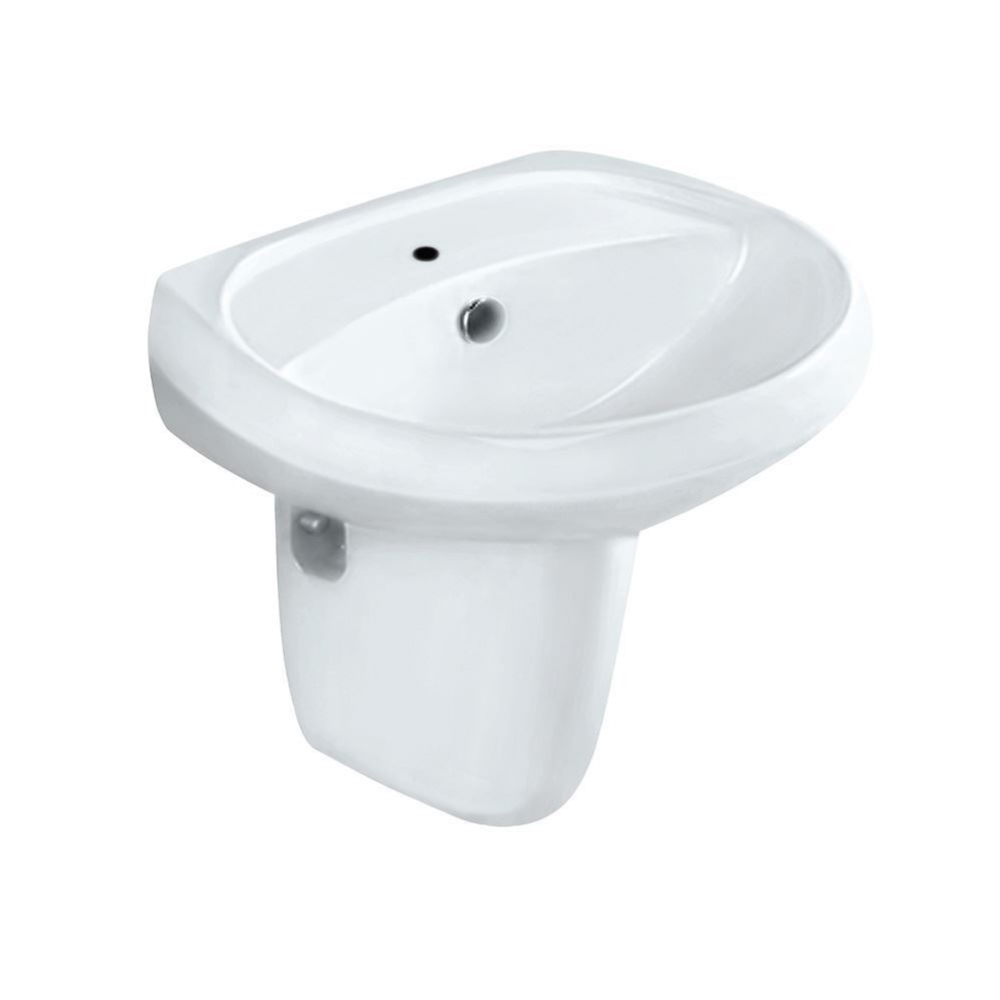 Jaquar, полупьедестал для раковины Solo, Белый SLS-WHT-6305