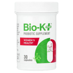 Bio-K+, добавка с пробиотиком, для женского здоровья, 30 капсул