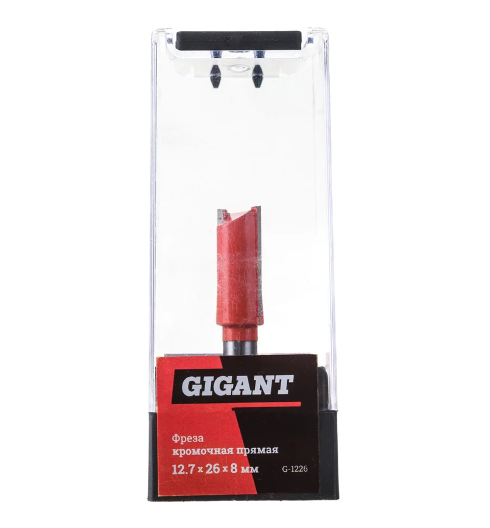 Фреза кромочная прямая (12.7x26x8 мм) Gigant G-1226