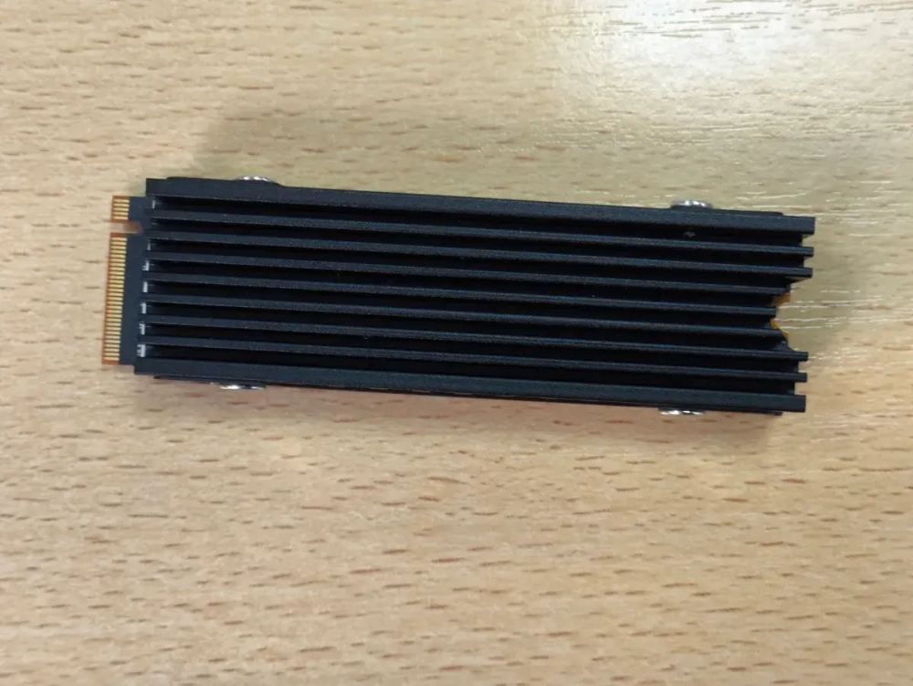 Радиатор SSD Jonsbo FinalCool M.2, для PS5, алюминиевый, пассивное охлаждение, 74х24х10 мм