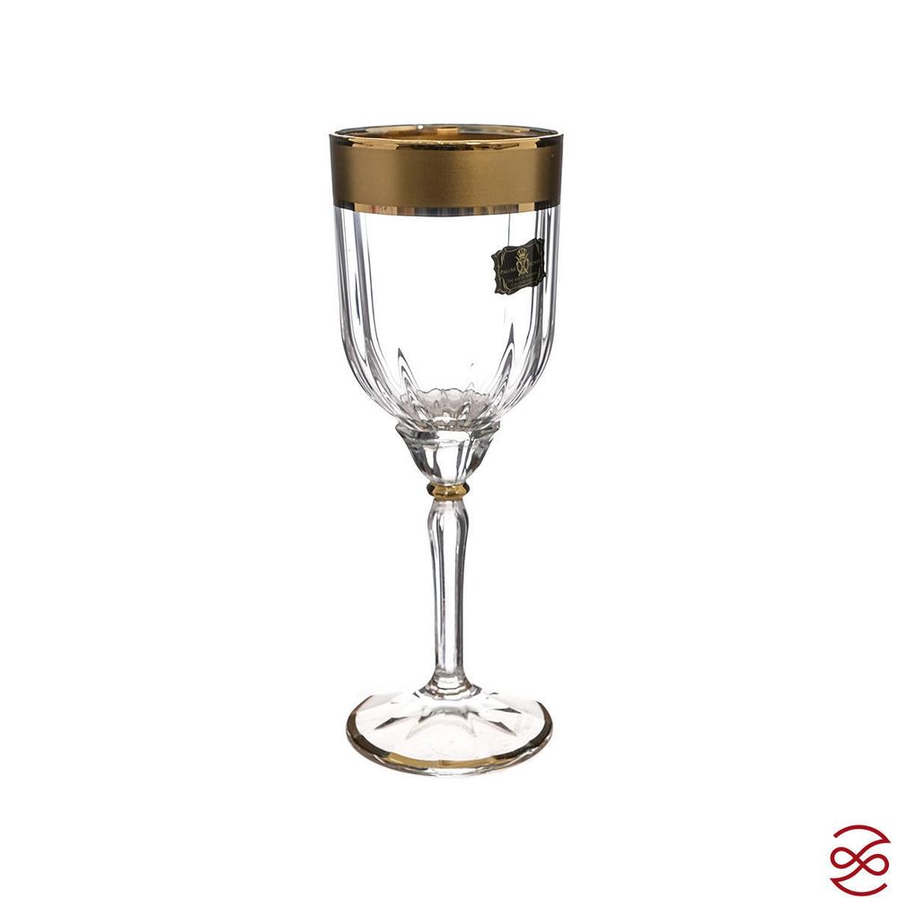 Набор фужеров 245мл 6шт Florian Bormioli Rocco MatGold