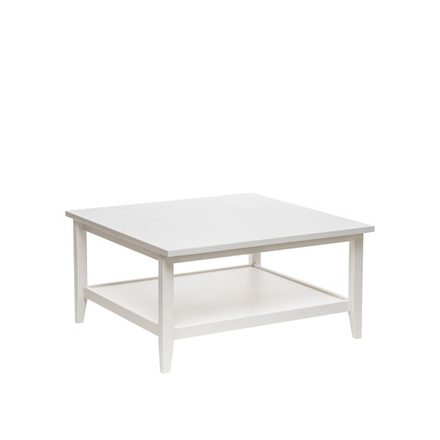Leset Стол журнальный "Мира" (Стол журнальный 90x90) цвет белый