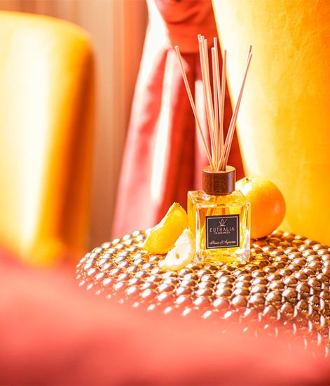 Plasir D`Agrumes, ароматический диффузор с палочками, Euthalia Fragrances