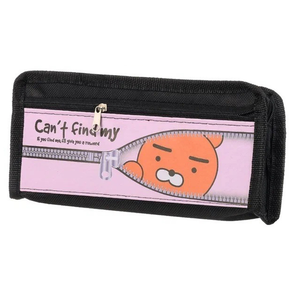 Пенал-косметичка Basir без наполнения, 20,5*9*4 см, серия "Find me", с боковым карманом, ассорти