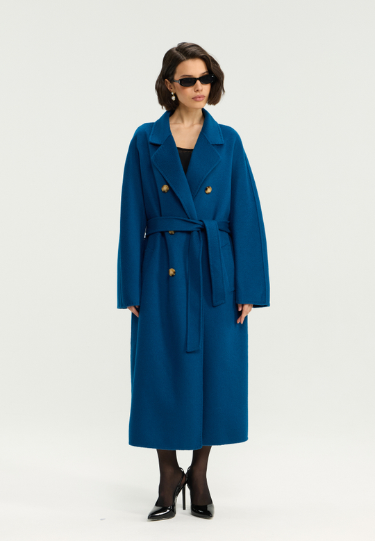 Пальто из кашемира и шерсти Double face