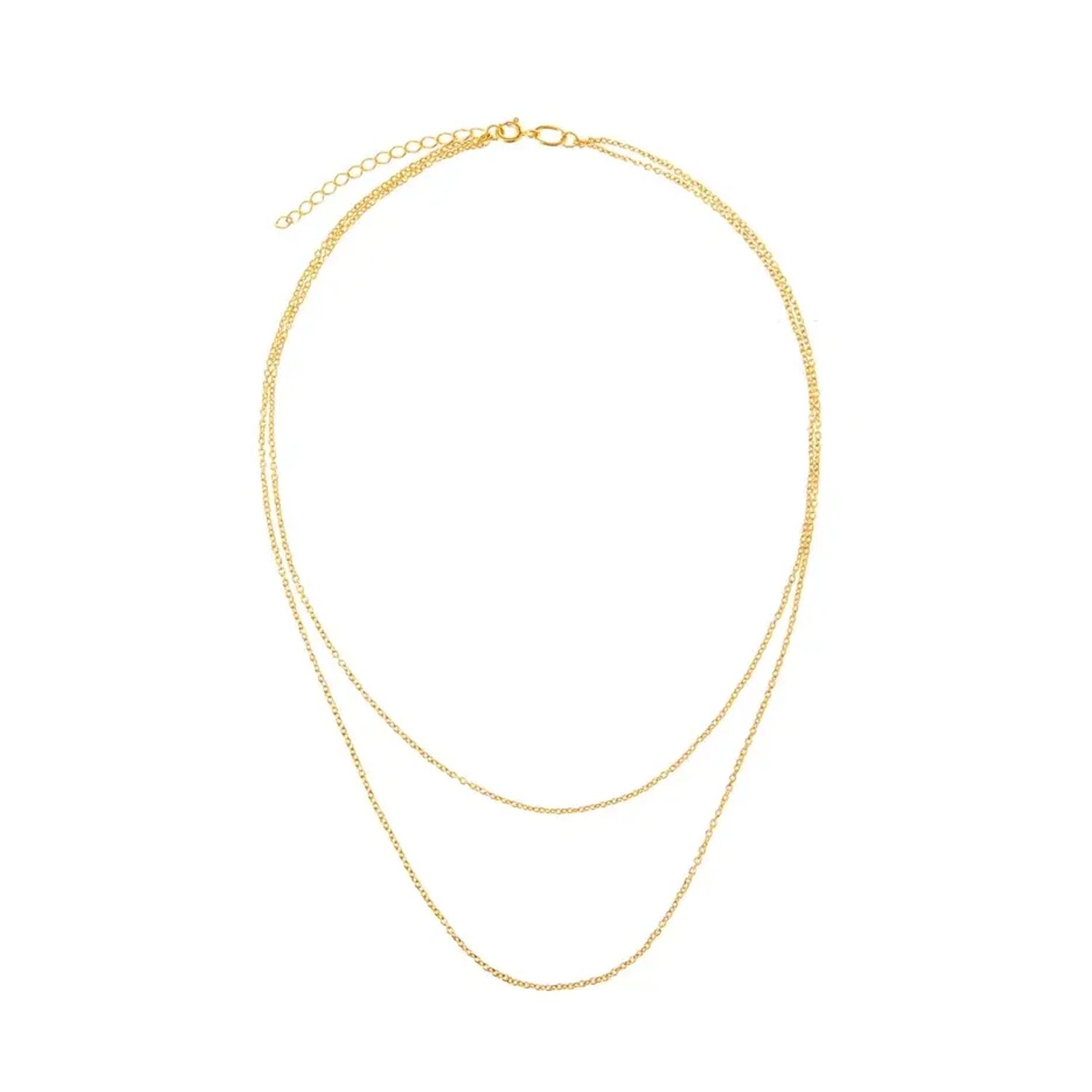 Колье Multilayered Chain - Gold