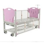 Медицинская механическая функциональная детская кровать Тип 4 Вариант 4.1 DM-2218S-01 в комплекте с ППУ матрасом