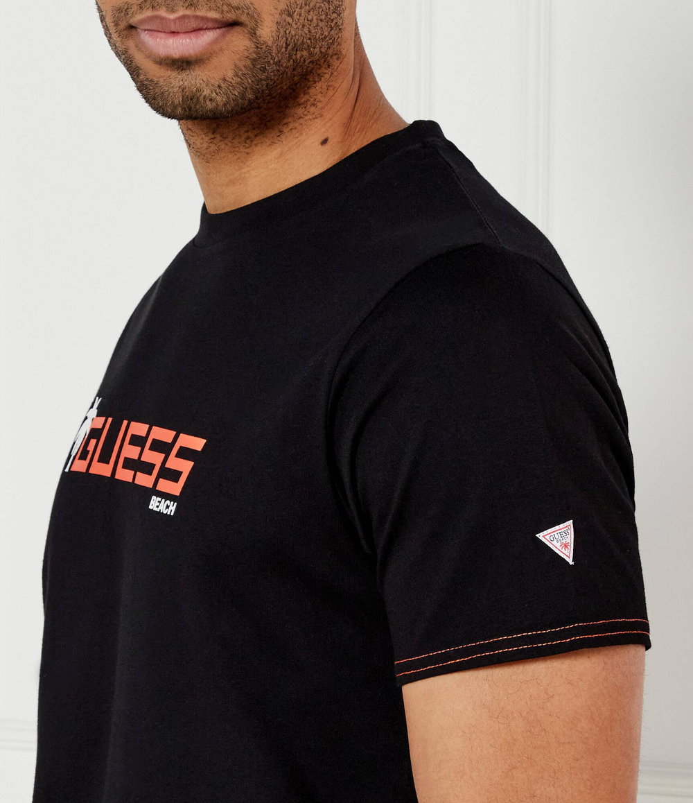 Футболка PALM LOGO Guess Underwear - черный(F5GI06 I3Z14)