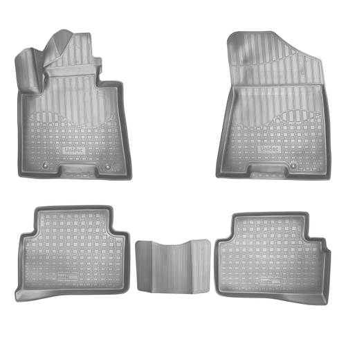 Ковры в салон Norplast/Unidec для Hyundai Tucson в кузове TL (2015-), Серый, арт.NPA11-C31-560-G