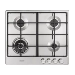 DeLonghi Газовая варочная панель SLF 460 LX RUS