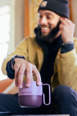 Термокружка Klean Kanteen Rise Mug 12oz (355 мл) Dusty Orchid