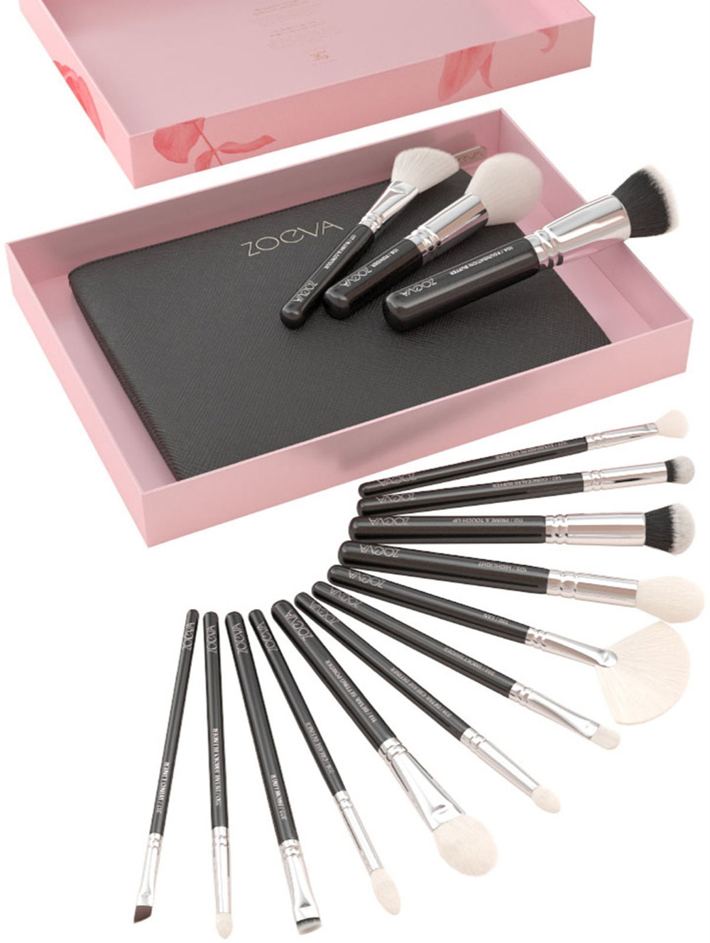 ZOEVA The Artists Brush Set - набор кистей с косметикой /  15 шт.   / GTIN 4250502824970