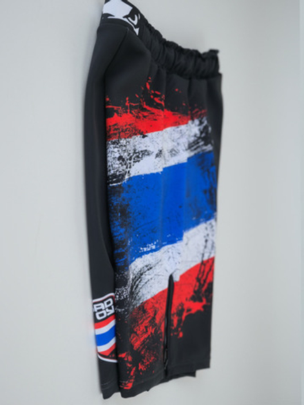 Шорты спортивные тренировочные Bad Boy World Muay Thai черный