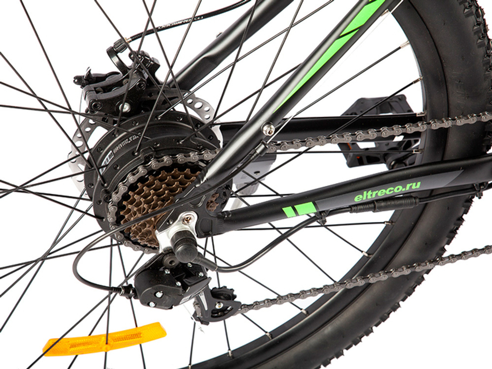 Электровелосипед Eltreco XT 600 Pro (Серо-синий)