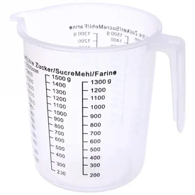 Ёмкость мерная 1,5л с черной шкалой