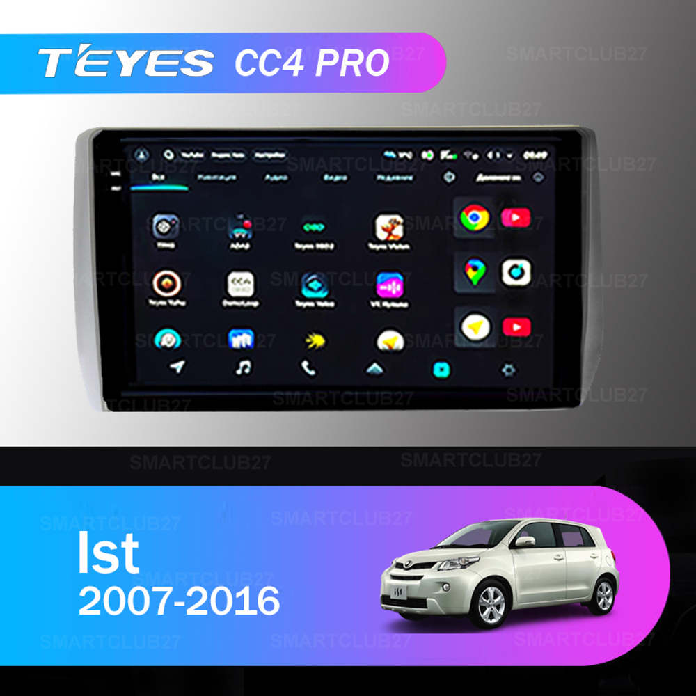 Teyes CC4 Pro 9" для Toyota Ist 2007-2016
