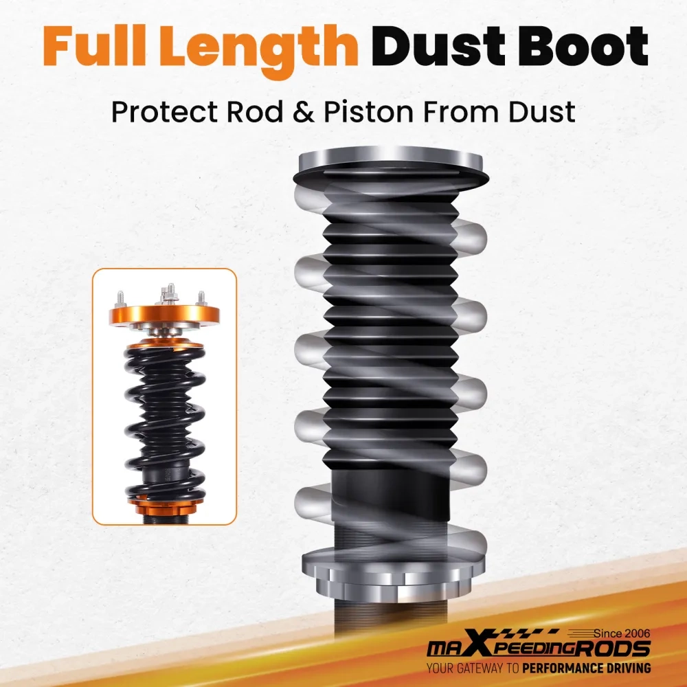 Maxpeedingrods 24 Way Damper Coilover Shock Strut подходит для автомобиля BMW 3 2-door Convertible (E46) 00-07 lowering kit