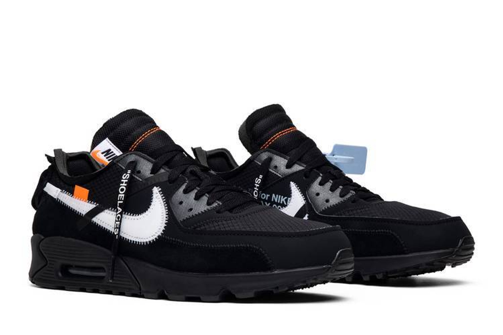 Кроссовки Off-White X Nike Air Max 90 Black The Ten