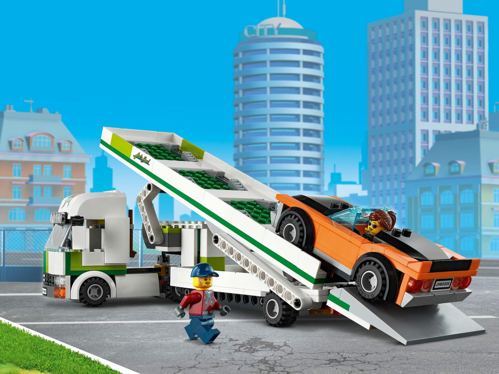 Конструктор 60067 "Автовоз", 354 детали