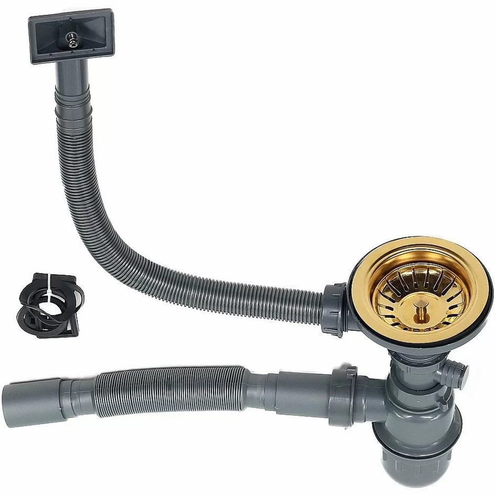 Мойка кухонная Melana Octavia Profline D400G золото