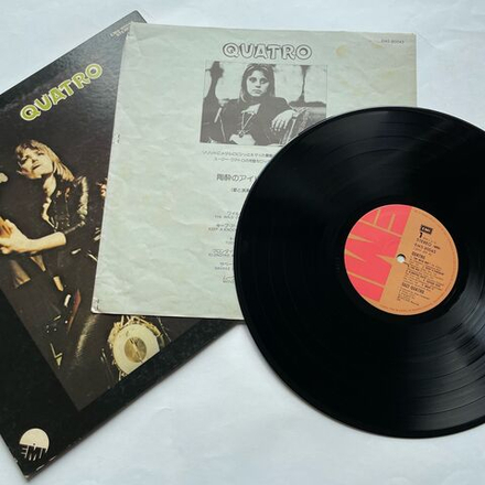 Винтажная виниловая пластинка LP Suzi Quatro Savage Silk (Япония 1974) (Без Оби)