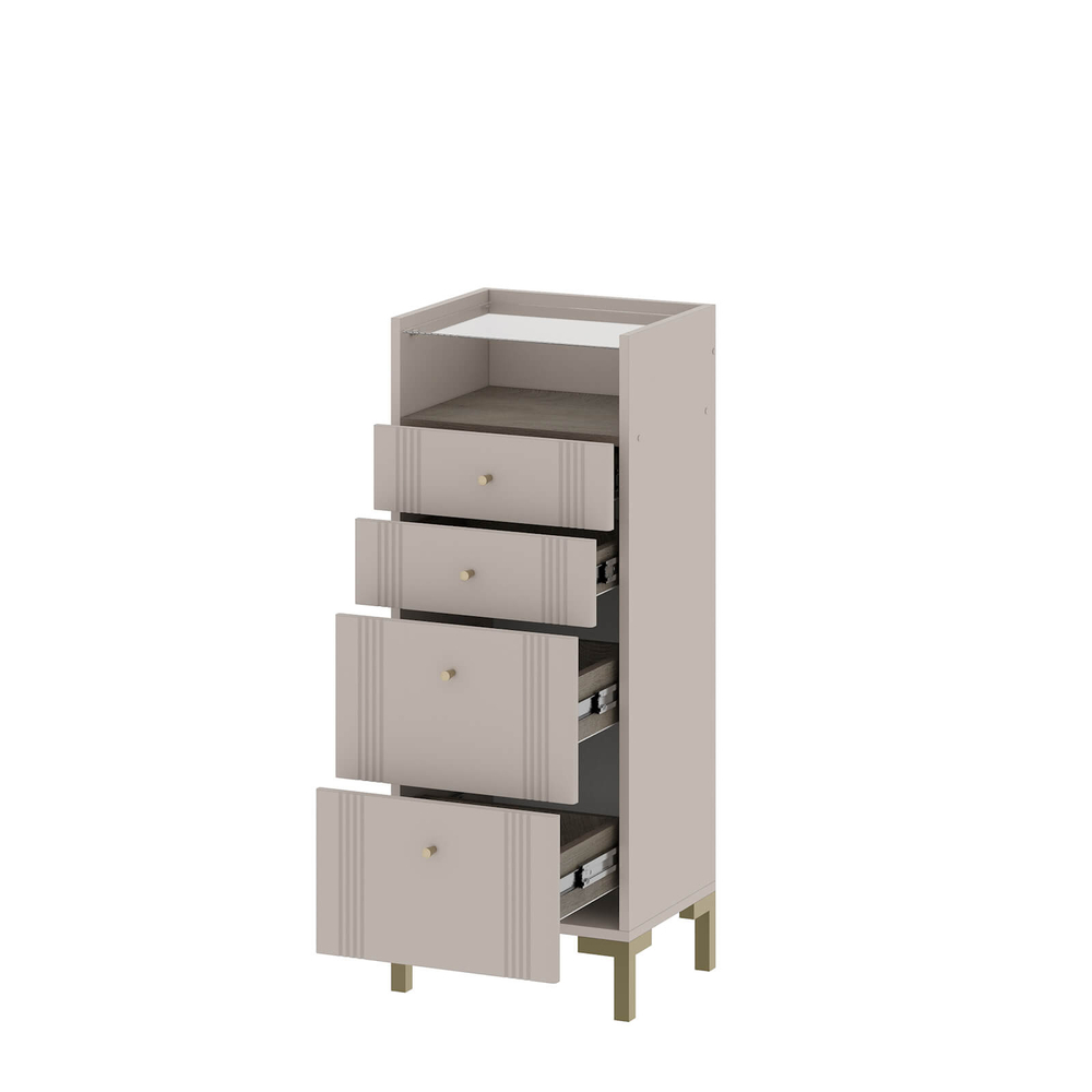 Комод 4 ящика (КМ2) "Одетта"