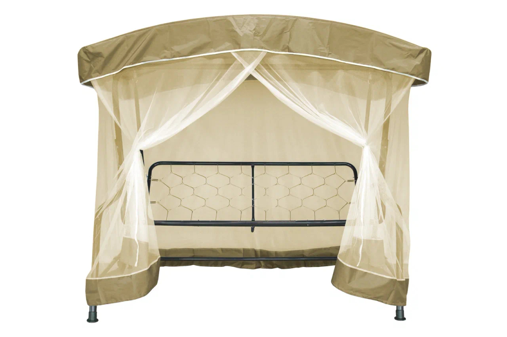 Качели садовые 3-х местные Ирис с москитной сеткой арт.GS1447 "Garden story"