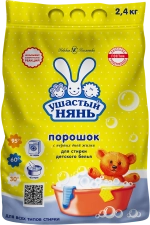 Ушастый нянь Стиральный порошок 2,4кг