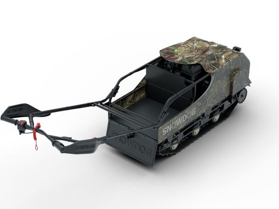 Мотобуксировщик BALTMOTORS Snowdog B420 Utility 2021 (реверс)