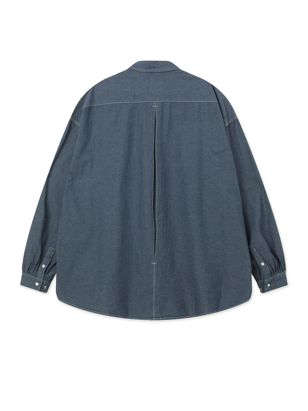 Мужская Рубашка Pleated Chambray
