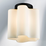 802017 Светильник NUBI 1х40W E27 ЧЕРНЫЙ МАТОВЫЙ/БЕЛЫЙ