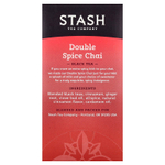 Stash Tea, Black Tea, Чай с двумя специями, 18 чайных пакетиков, 1,1 унции (33 г)