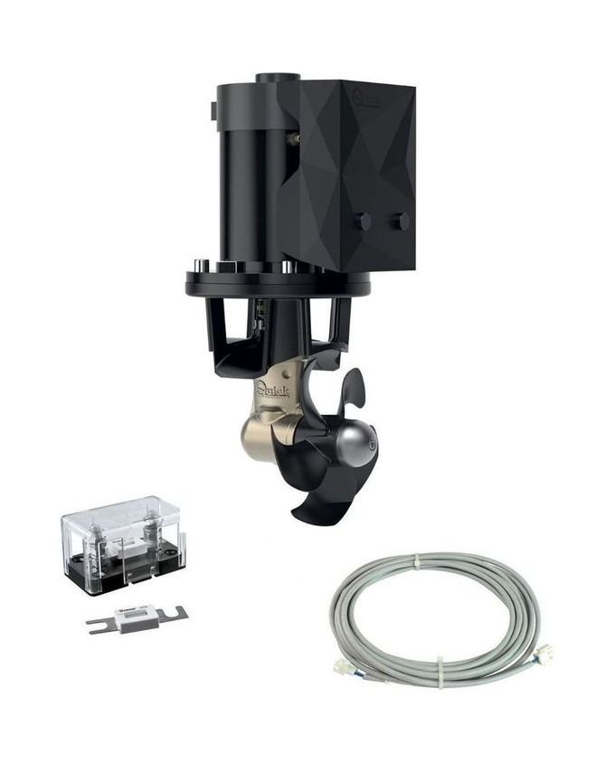 Подруливающее устройство Quick, D185mm, 55KGF, 12 В, (TCDEX12 - NO TNL)