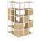 Лофт Угловой внешний стеллаж наборный VR.L-53  1278*1278*2280