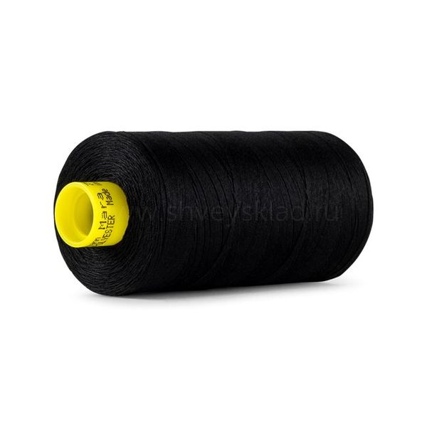 Нитка Gutermann Mara 70 (700 метров), 1 кат., для плотных тканей | 1274 черный уголь