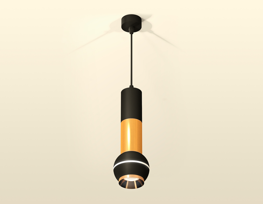 XP1102030 SBK/PYG черный песок/золото желтое полированное MR16 GU5.3 LED 3W 4200K